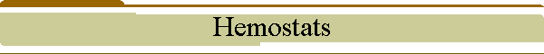 Hemostats